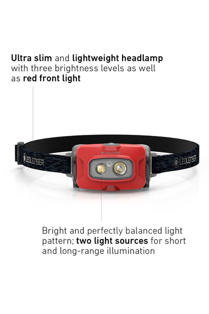 Ledlenser MA7BA1 HF4R Core Rechargable 500lm LED Head Torch