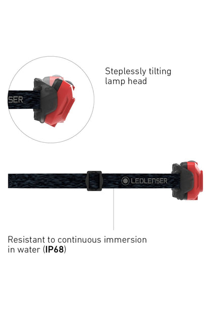 Ledlenser MA7BA1 HF4R Core Rechargable 500lm LED Head Torch