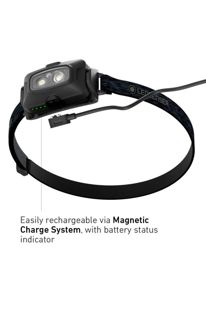 Ledlenser MA7BA1 HF4R Core Rechargable 500lm LED Head Torch