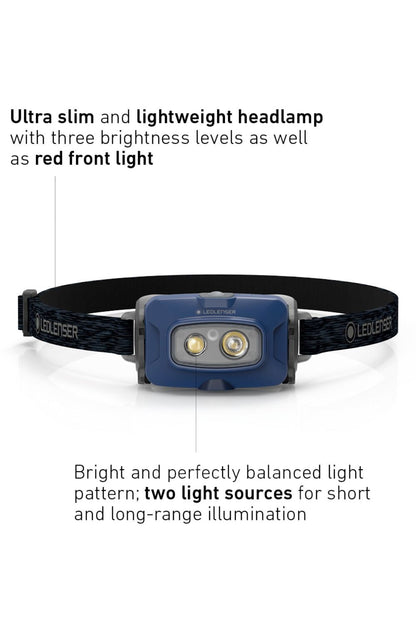 Ledlenser MA7BA1 HF4R Core Rechargable 500lm LED Head Torch