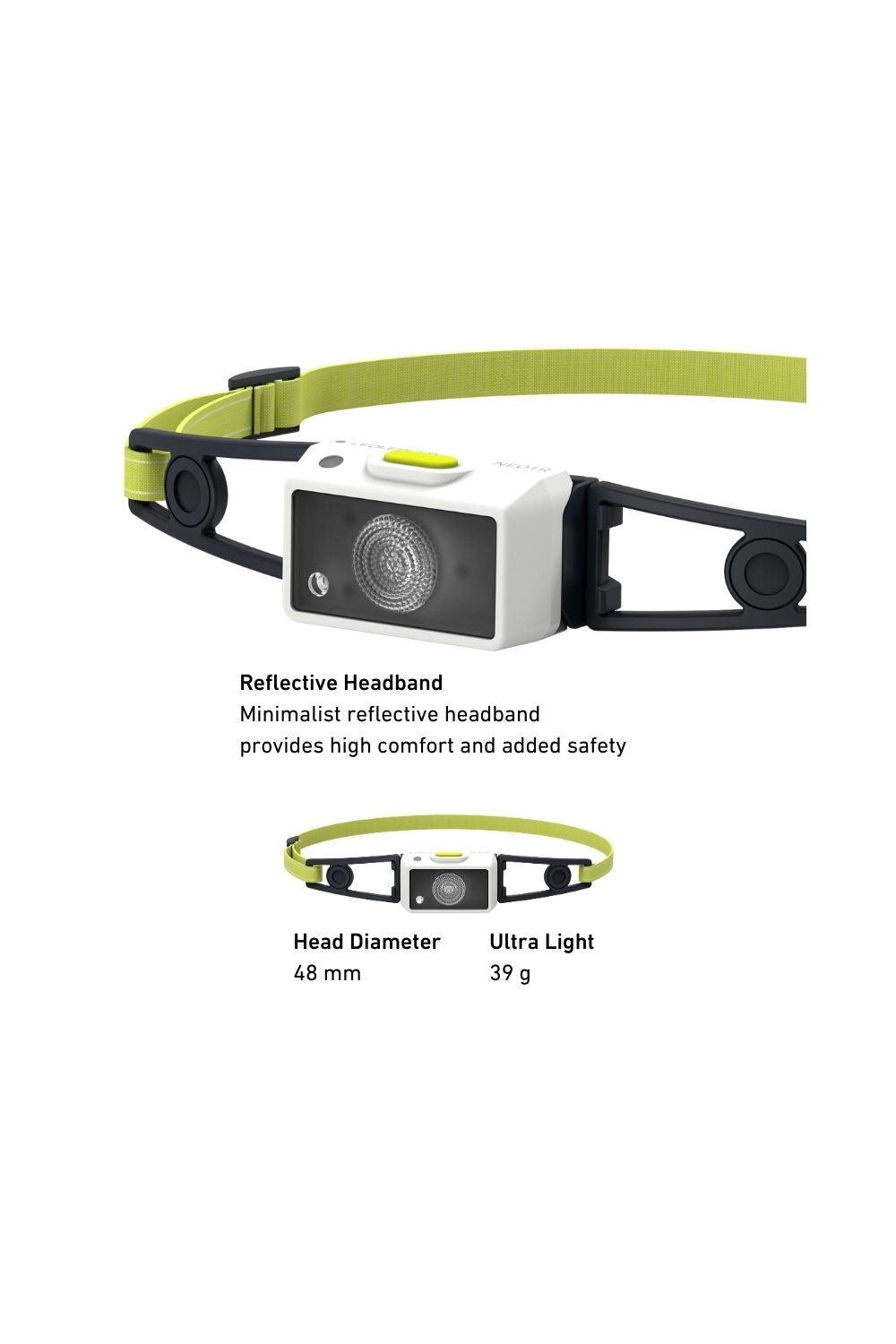 Ledlenser MA7C8C NEO1R Rechargeable Running LED Head Torch