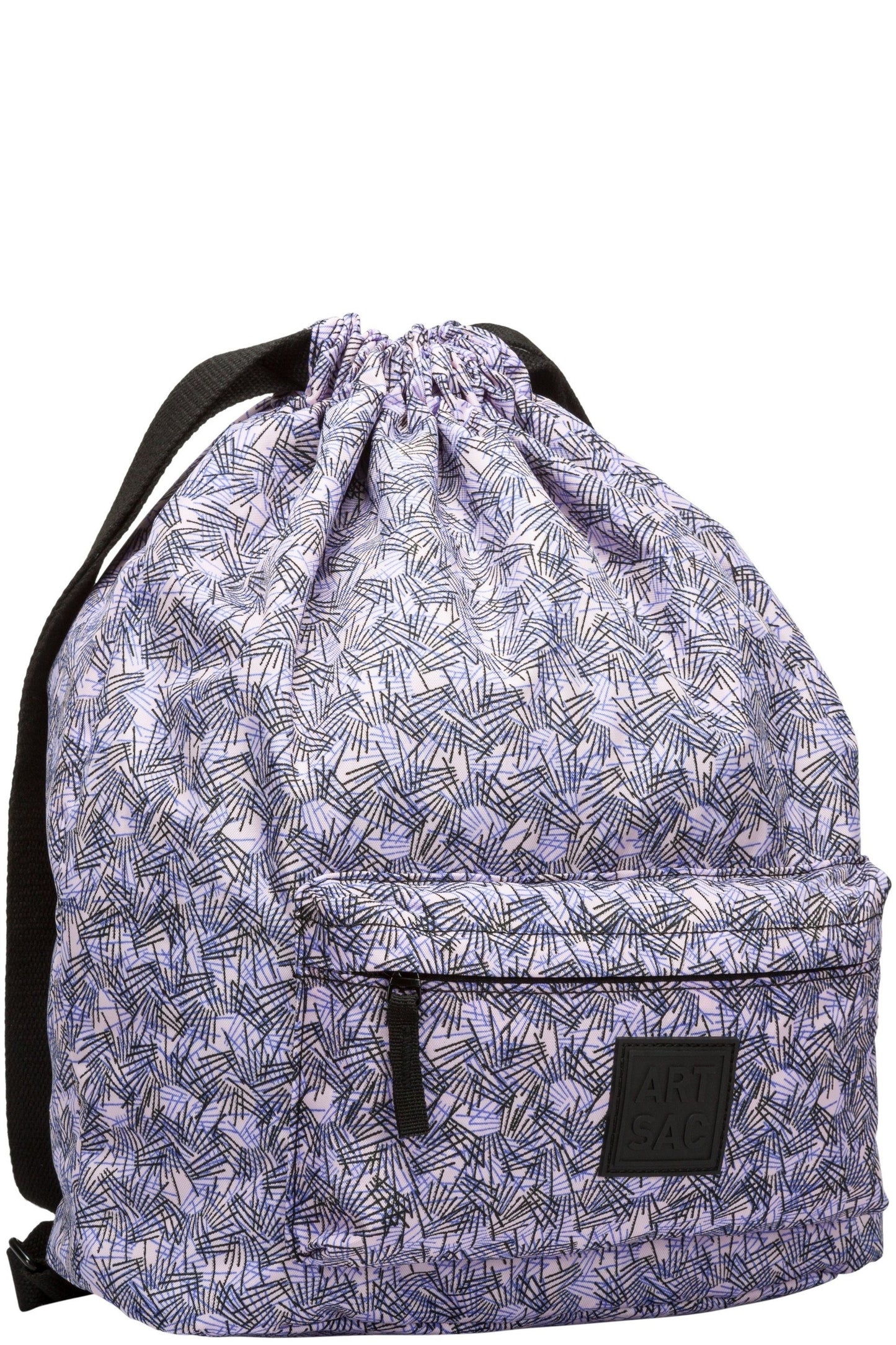  MA807D Tilley Line Print Drawstring Backpack