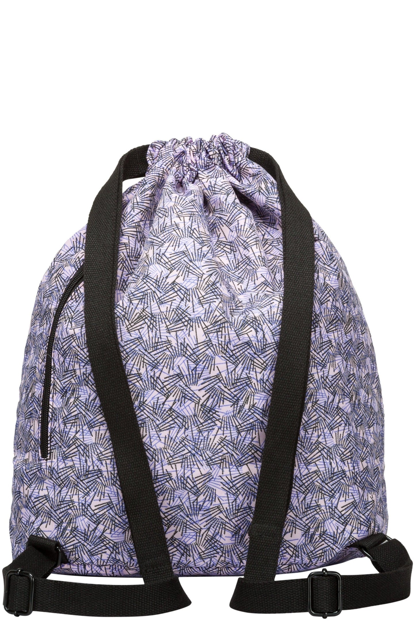  MA807D Tilley Line Print Drawstring Backpack