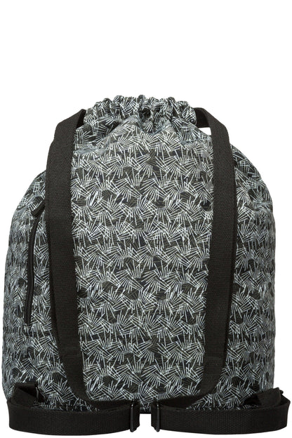  MA807D Tilley Line Print Drawstring Backpack
