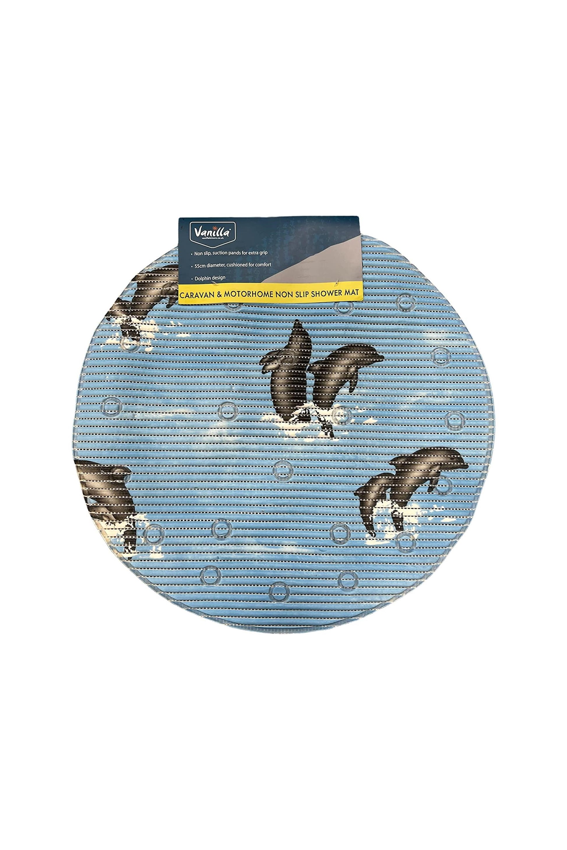  Caravan Motorhome Dolphins Circular Anti-Slip Mat