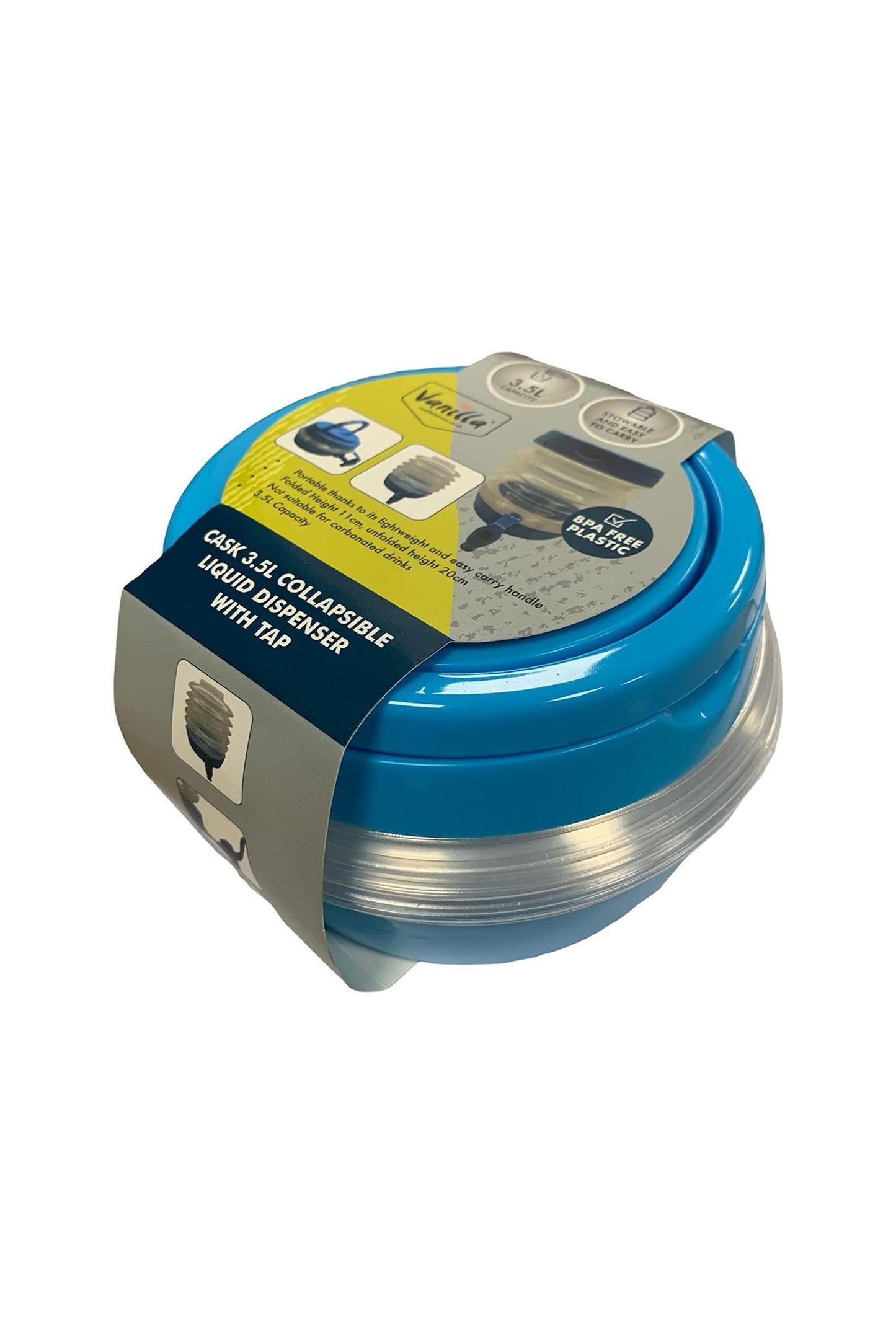  Collapsible 3.5L Water Dispenser Keg