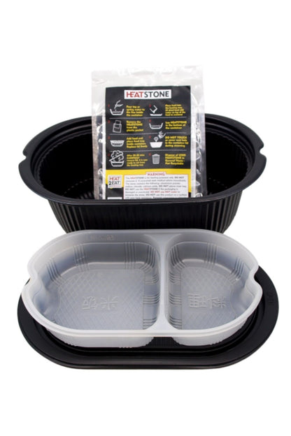  Small Semi-Reusable Self Steamer + 2 HeatStones
