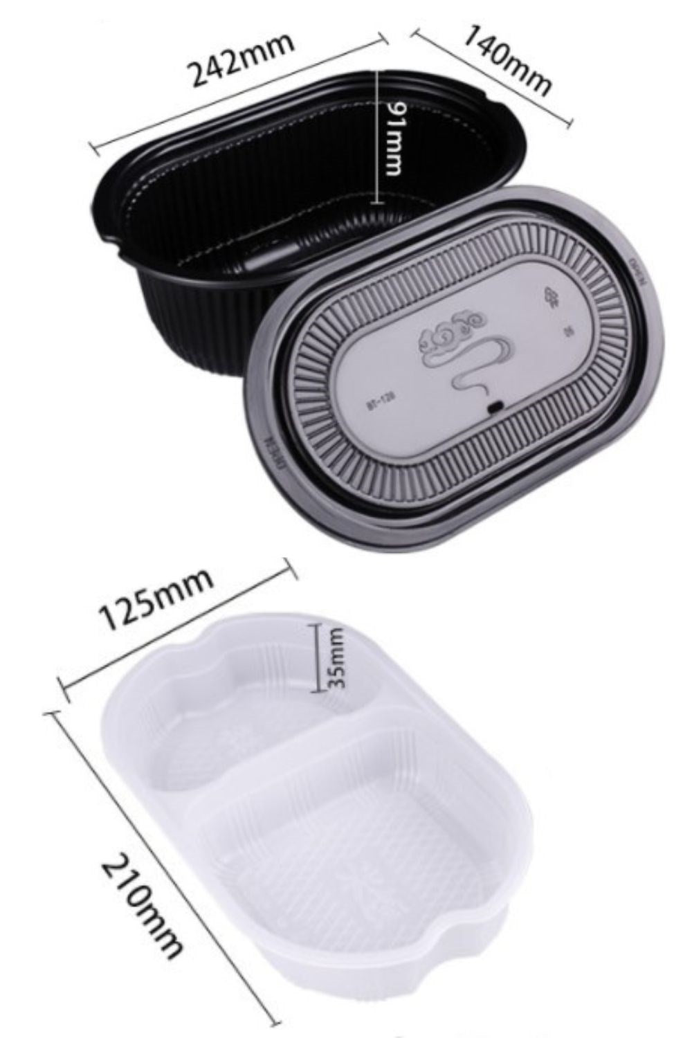  Small Semi-Reusable Self Steamer + 2 HeatStones
