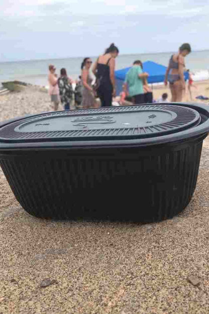  Small Semi-Reusable Self Steamer + 2 HeatStones