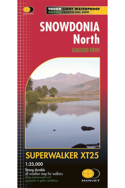  MAD0C9 Snowdonia North Superwalker Map