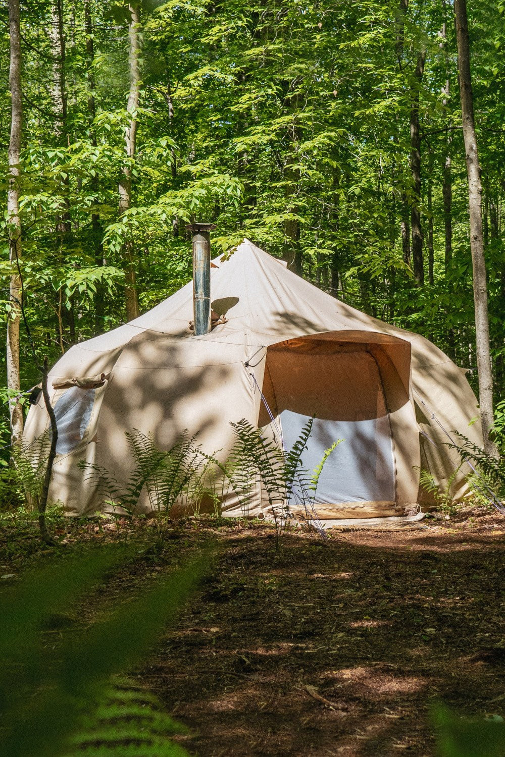  5m Luna Bell Tent Fire Retardant Cotton 320gsm