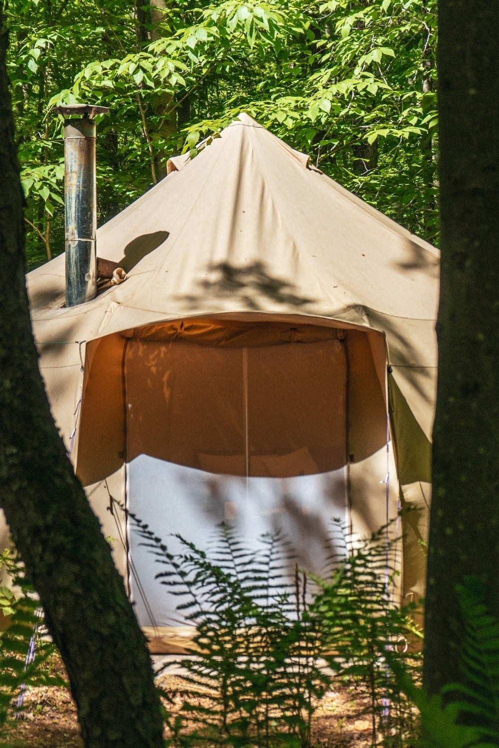  5m Luna Bell Tent Fire Retardant Cotton 320gsm