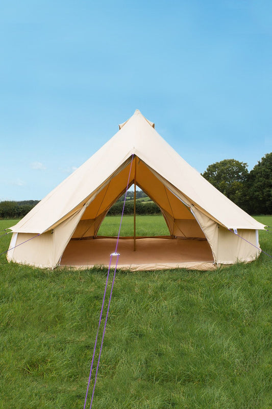  5m Bell Tent Double Door Canvas 285gsm