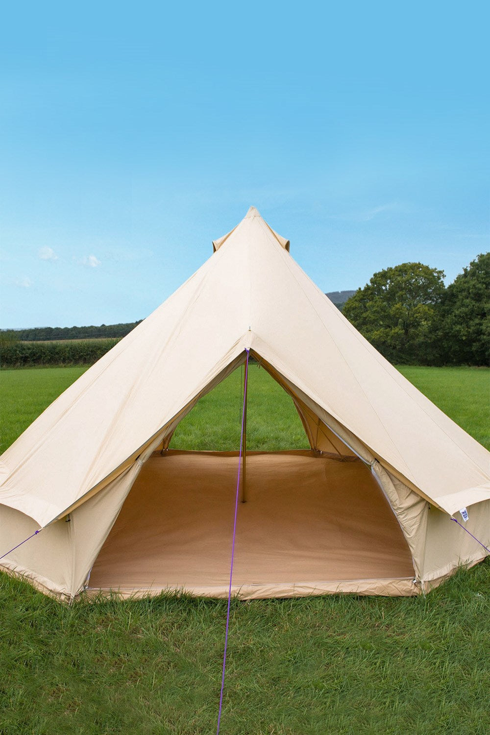  5m Bell Tent Double Door Canvas 285gsm