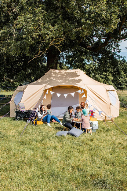  6x4m Luna Emperor Bell Tent Canvas 285gsm