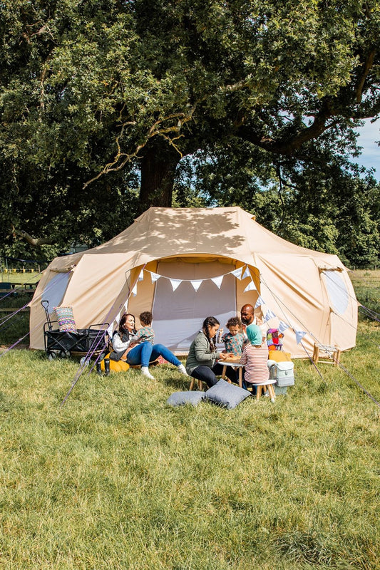  6x4m Luna Emperor Bell Tent Canvas 285gsm
