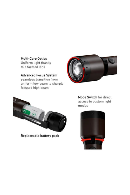 Ledlenser MB2A70 P6R Signature Rechargeable LED Torch