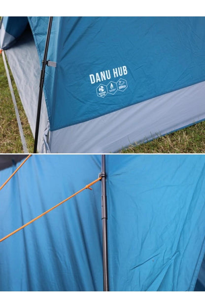 Vango MB2C03 Danu Hub Poled Camping Tent (4 Person)