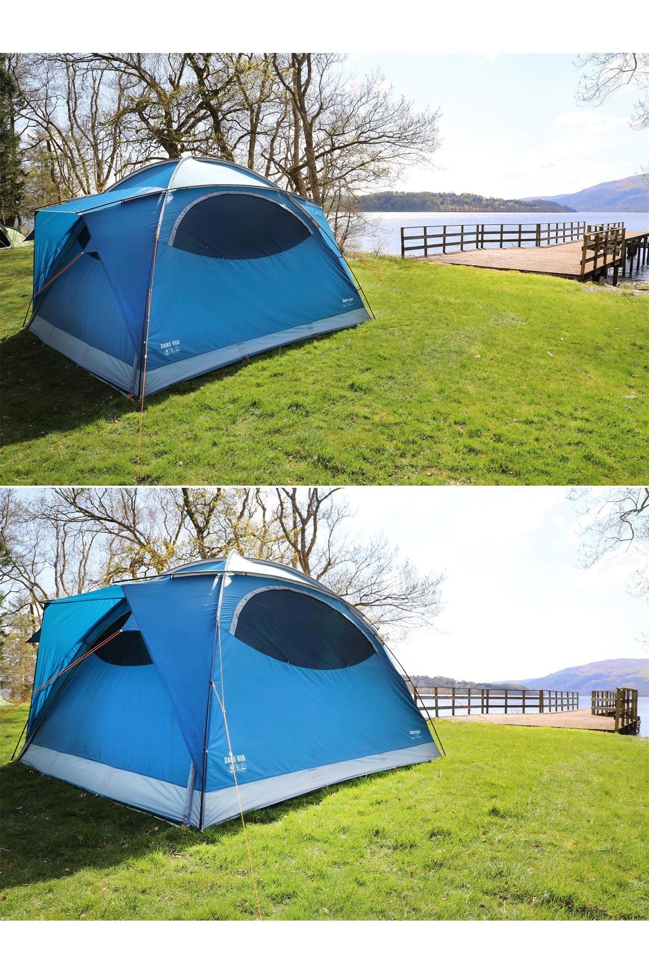 Vango MB2C03 Danu Hub Poled Camping Tent (4 Person)