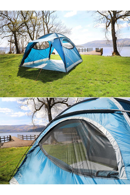 Vango MB2C03 Danu Hub Poled Camping Tent (4 Person)