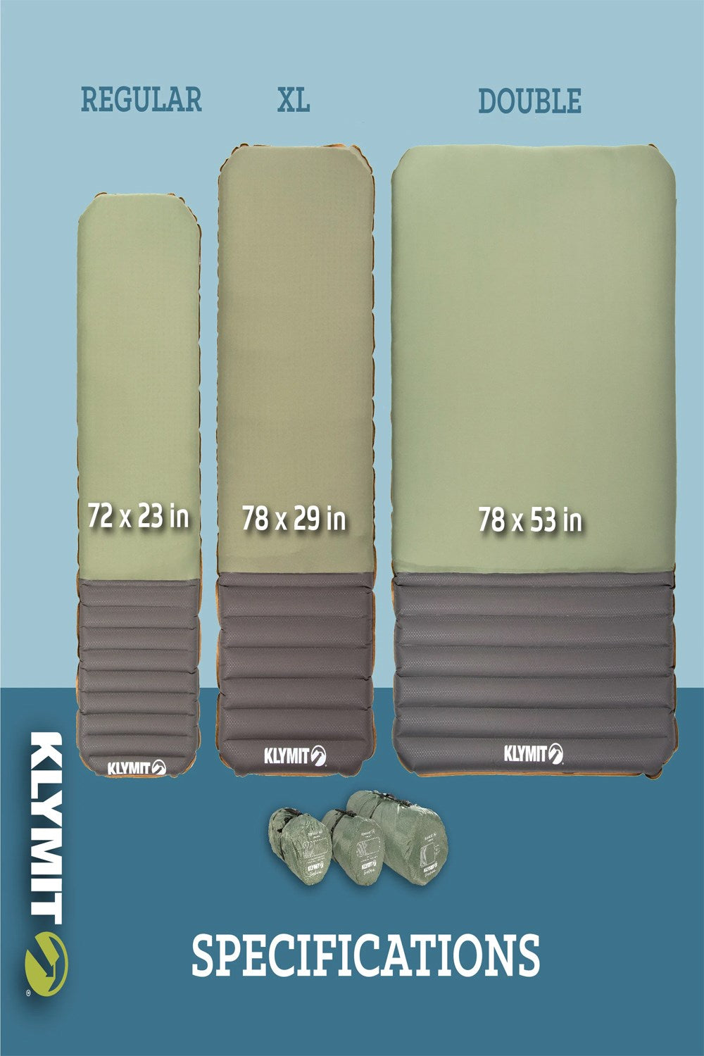 Klymit MB4327 Klymaloft Extra Large Sleeping Pad