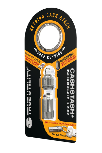  True CashStash And Keyring Cash Holder