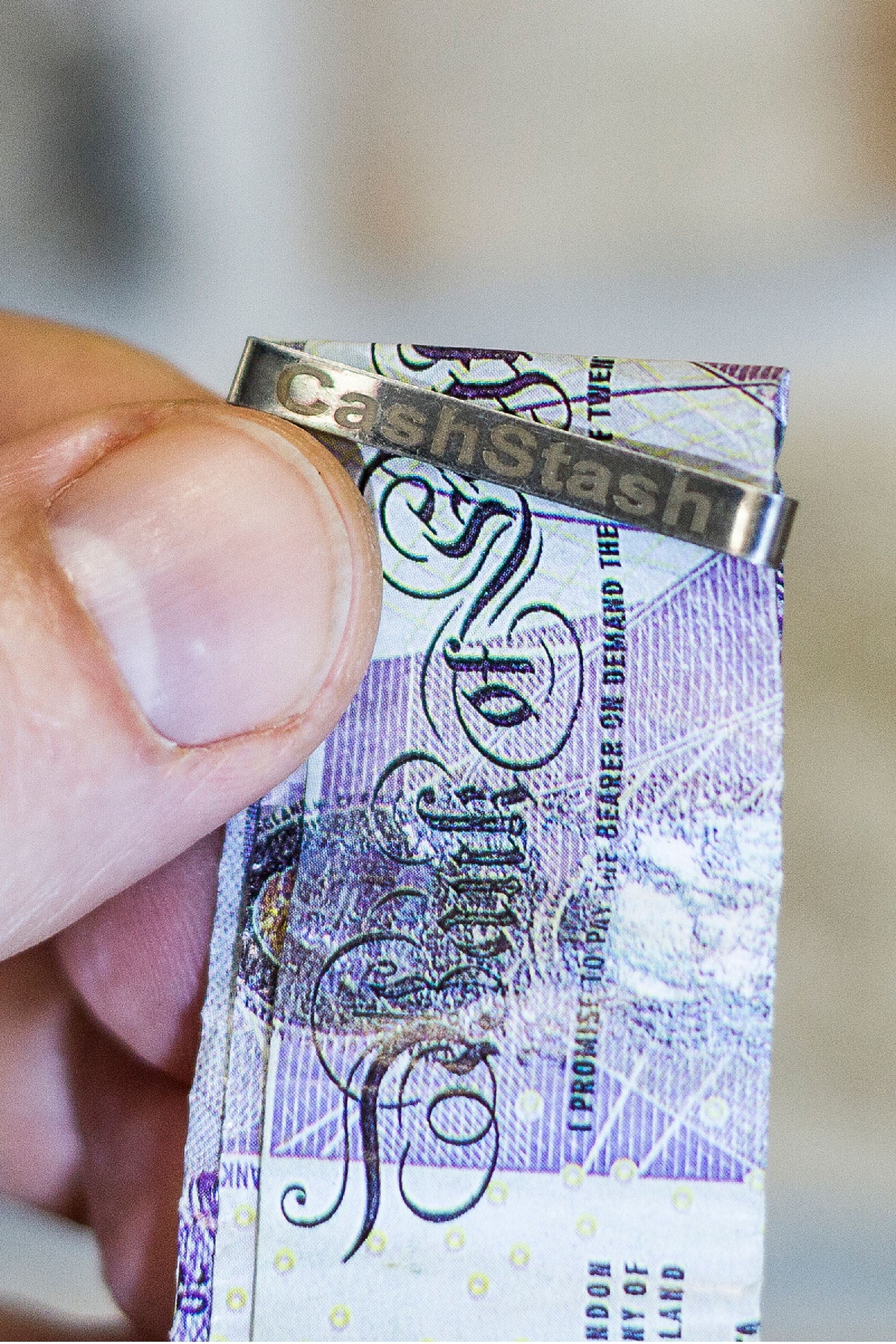  True CashStash And Keyring Cash Holder