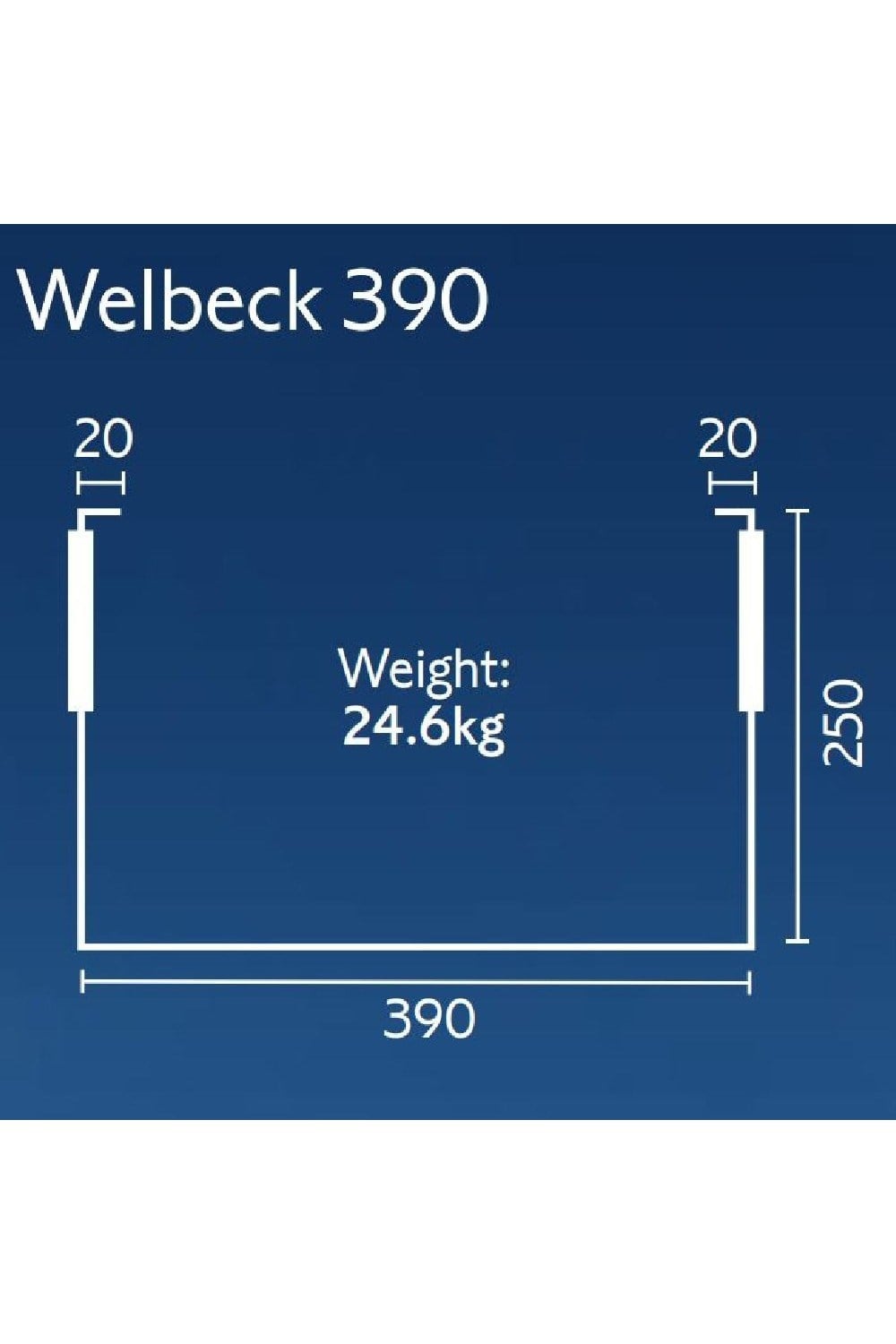  MB7B52 Welbeck 390 Caravan Porch Awning