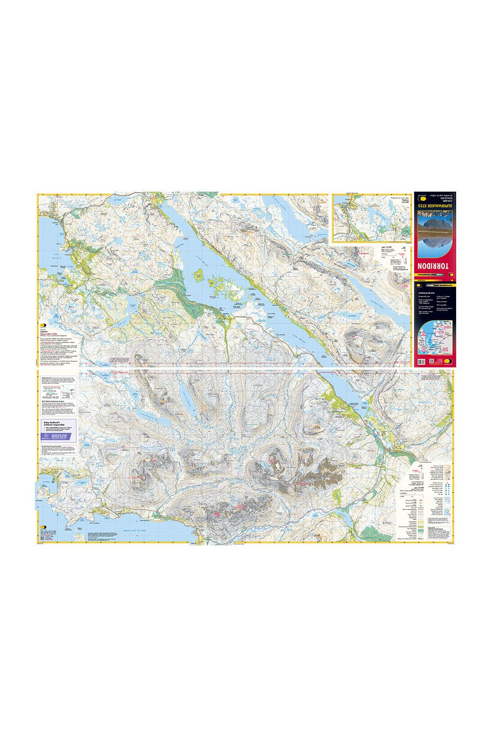  MB7F1C Torridon Superwalker Map
