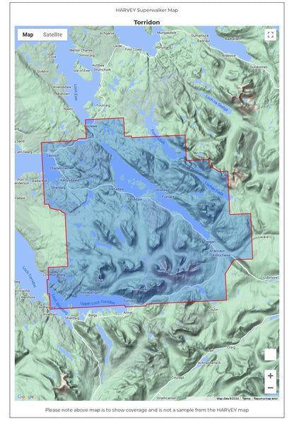  MB7F1C Torridon Superwalker Map