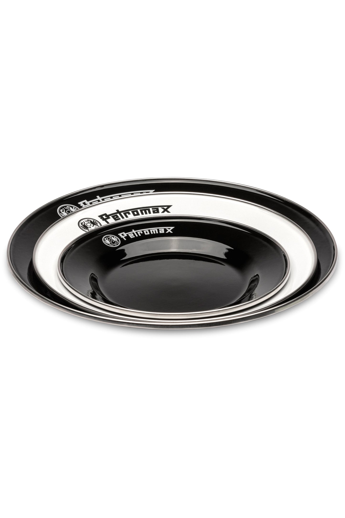 Petromax MB80B0 Set Of 2 Enamel Plates