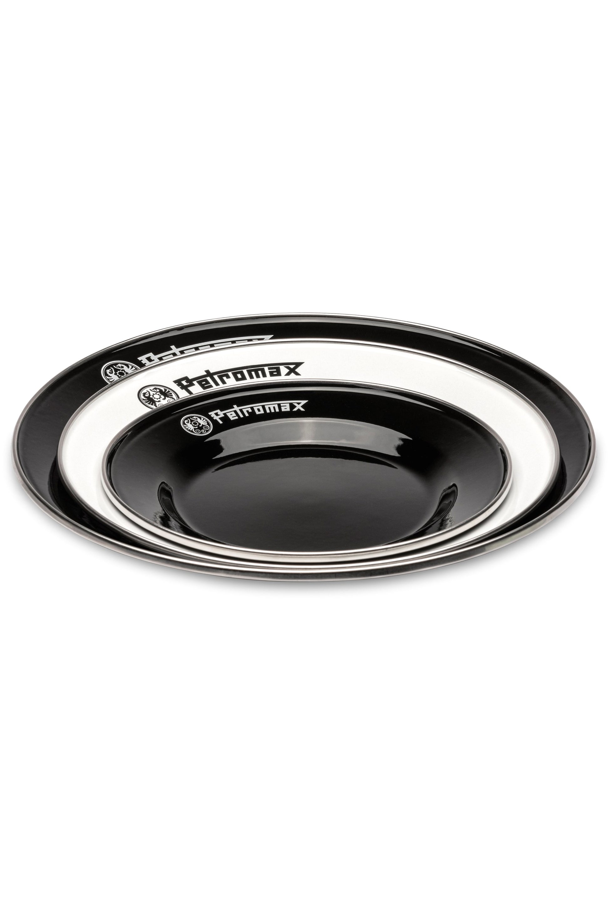 Petromax MB80B0 Set Of 2 Enamel Plates