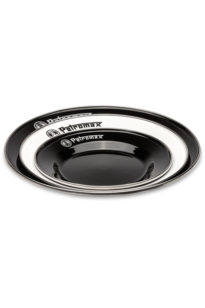 Petromax MB80B0 Set Of 2 Enamel Plates