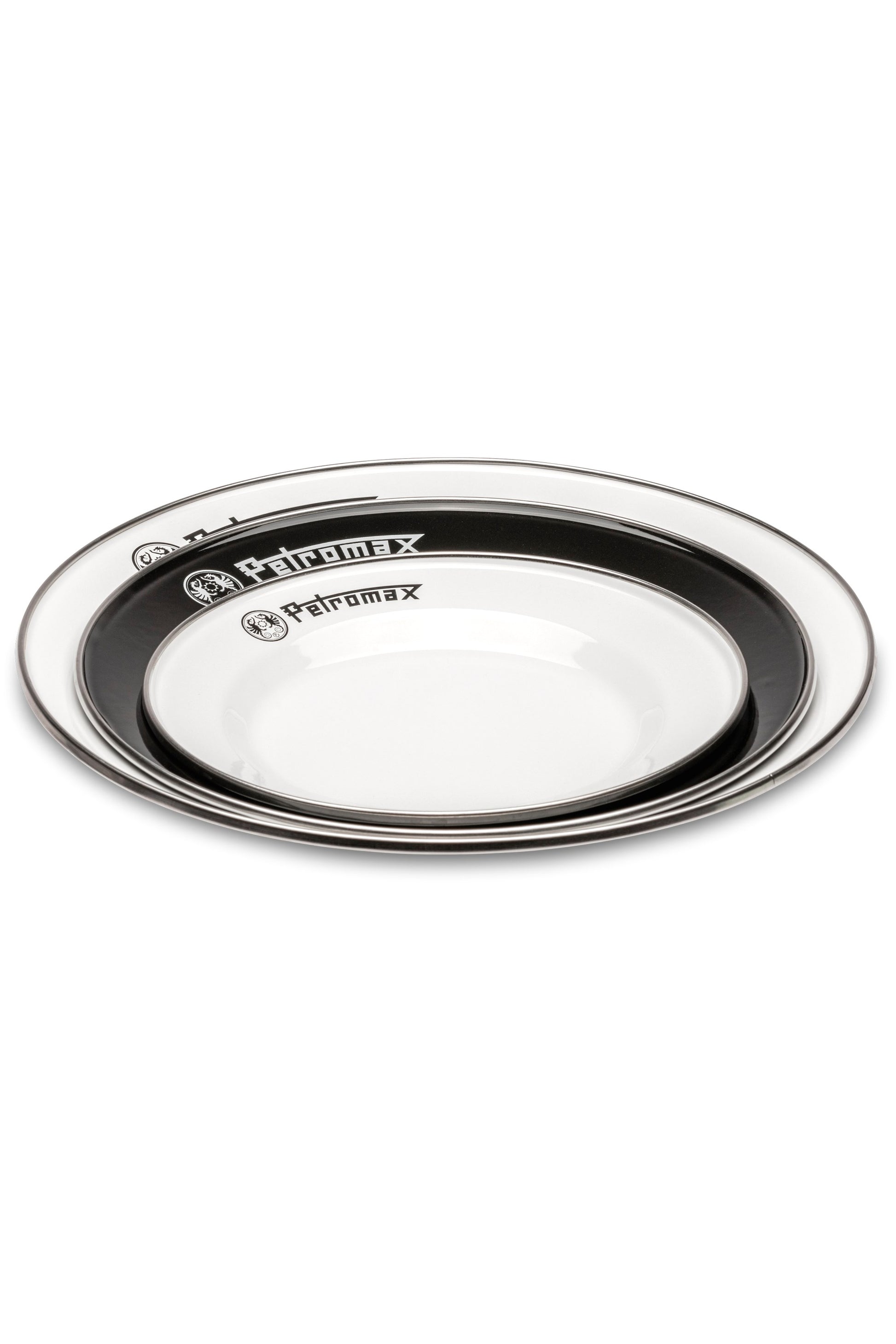Petromax MB80B0 Set Of 2 Enamel Plates