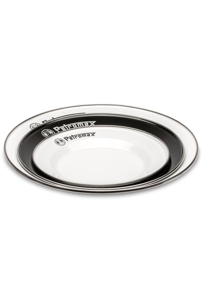 Petromax MB80B0 Set Of 2 Enamel Plates