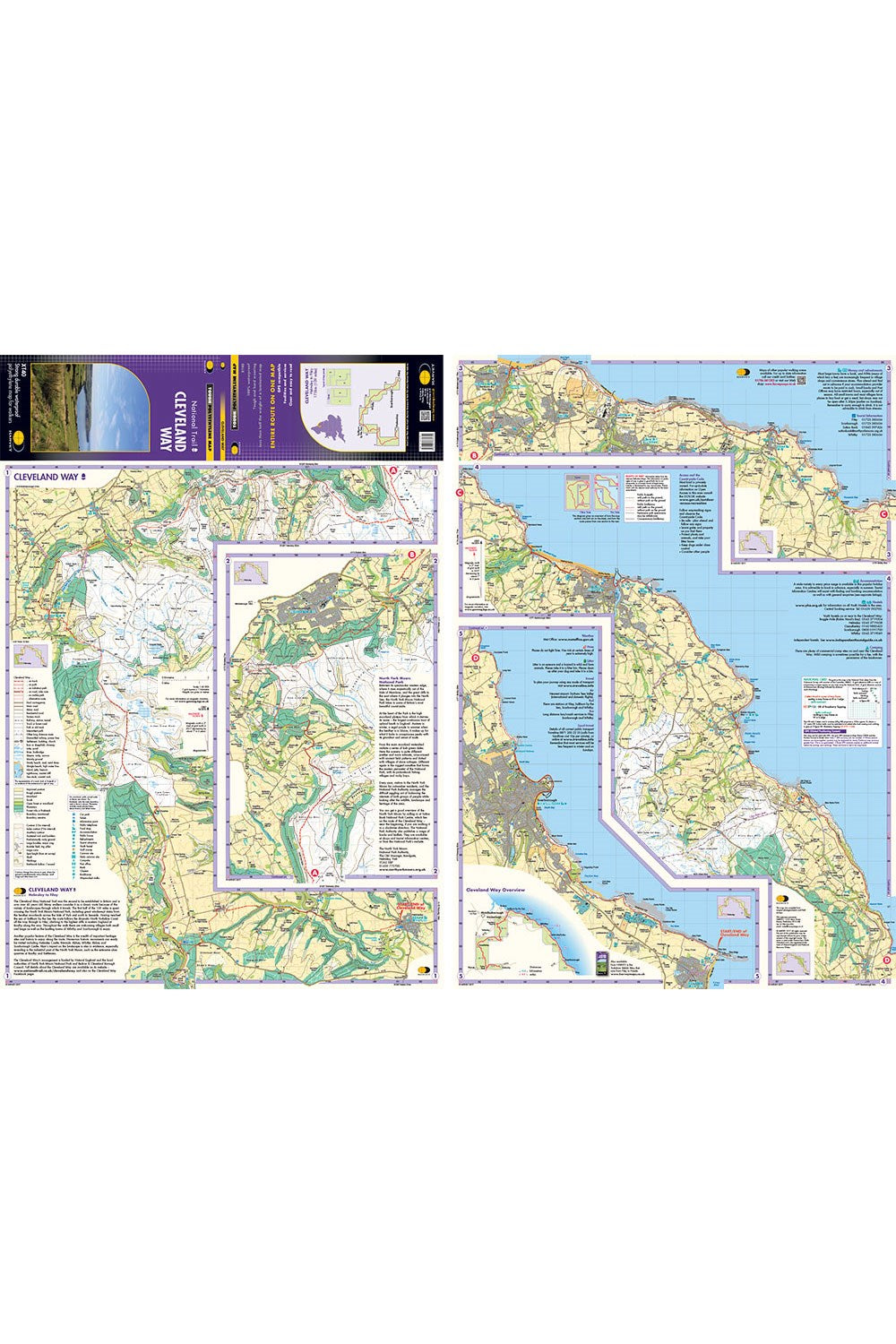  MBA124 Cleveland Way Trail Map