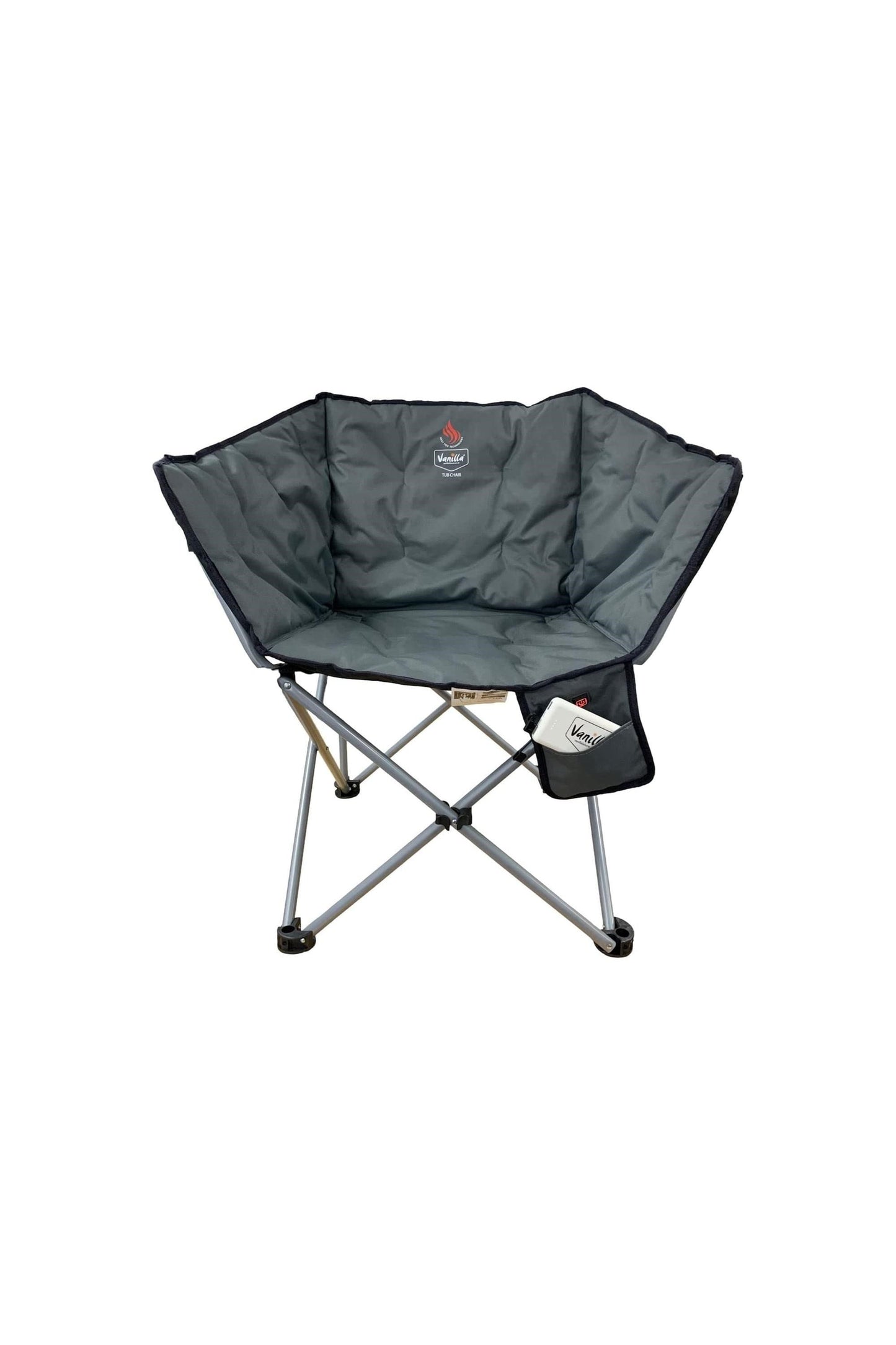  Charcoal Tub Chair With Heated Seat And Back