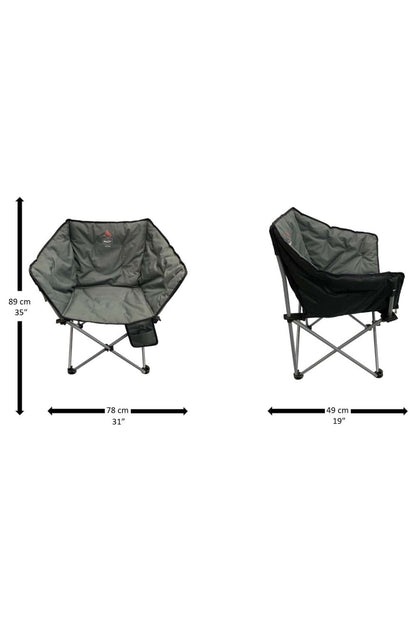  Charcoal Tub Chair With Heated Seat And Back