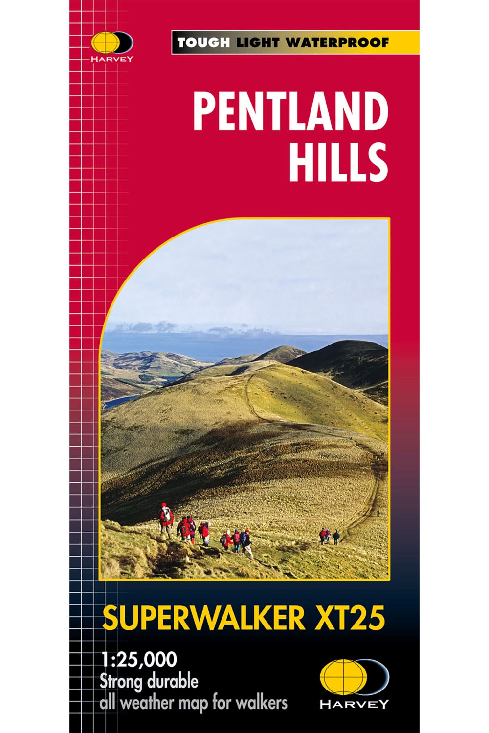  MBB848 Pentland Hills Superwalker Map