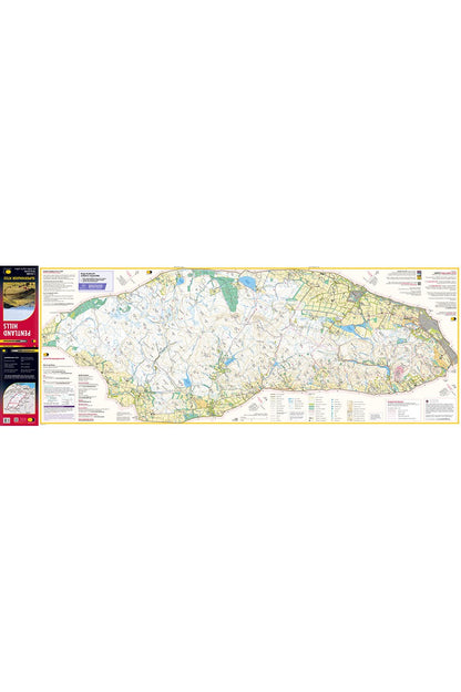  MBB848 Pentland Hills Superwalker Map