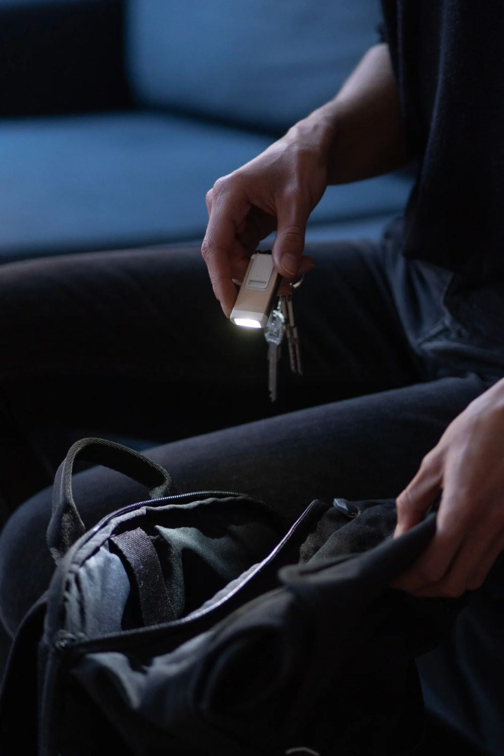 Ledlenser MBD7BE K4R Rechargeable LED Keyring Torch