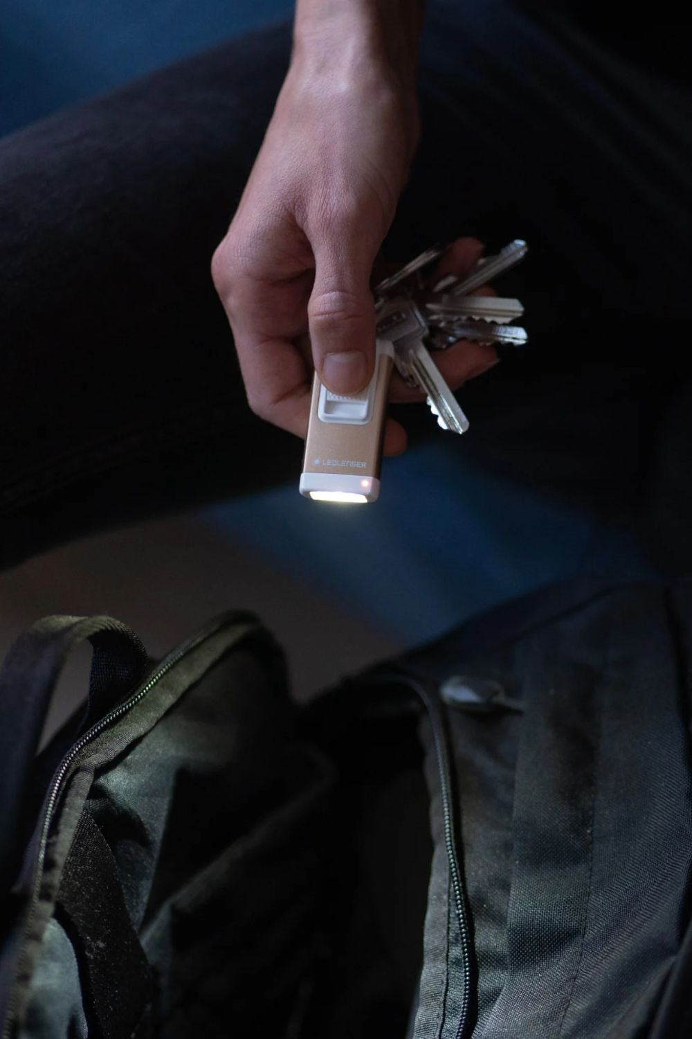 Ledlenser MBD7BE K4R Rechargeable LED Keyring Torch