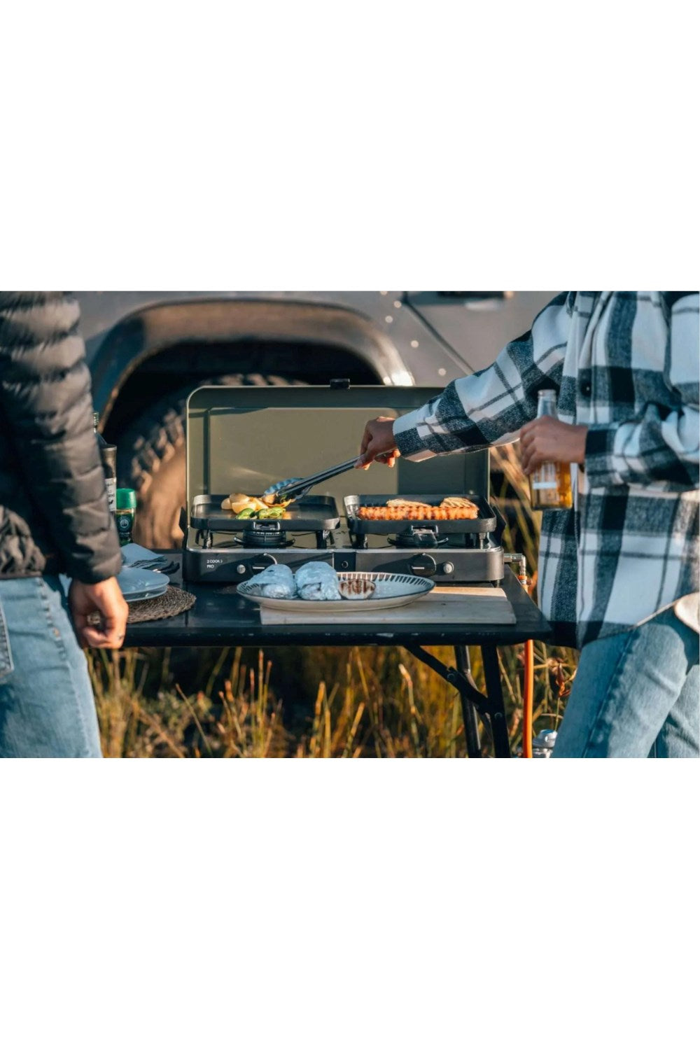 Cadac MBEBEA 2 Cook 3 Pro Deluxe QR Gas Barbecue