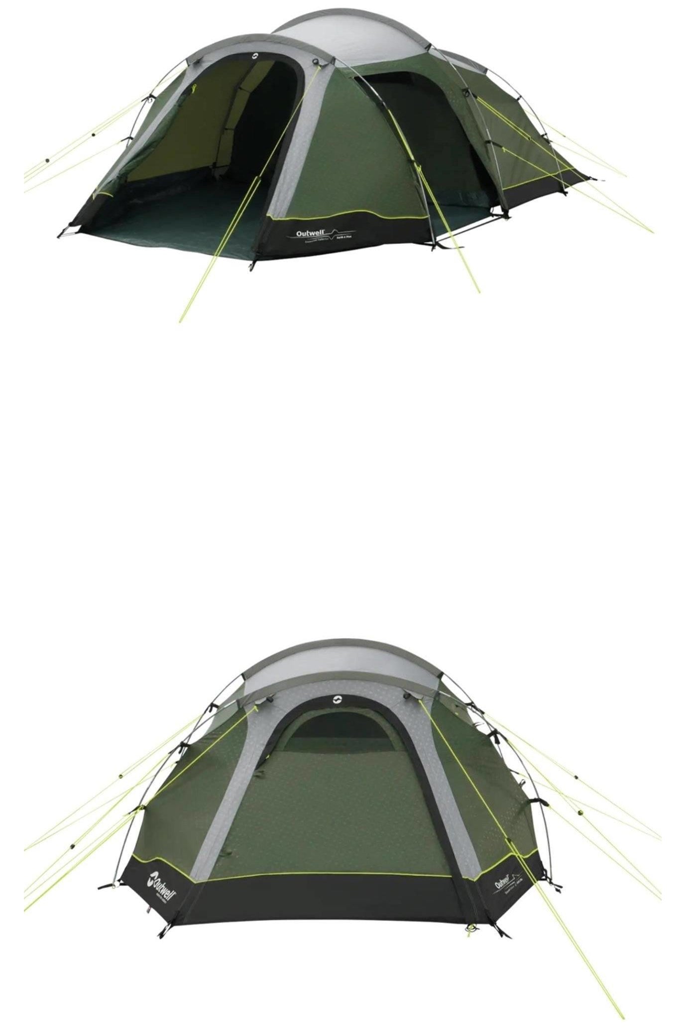 Outwell MBF0CE Earth 4 Plus Tunnel Tent (4 Person)
