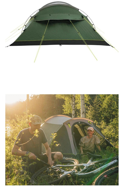 Outwell MBF0CE Earth 4 Plus Tunnel Tent (4 Person)