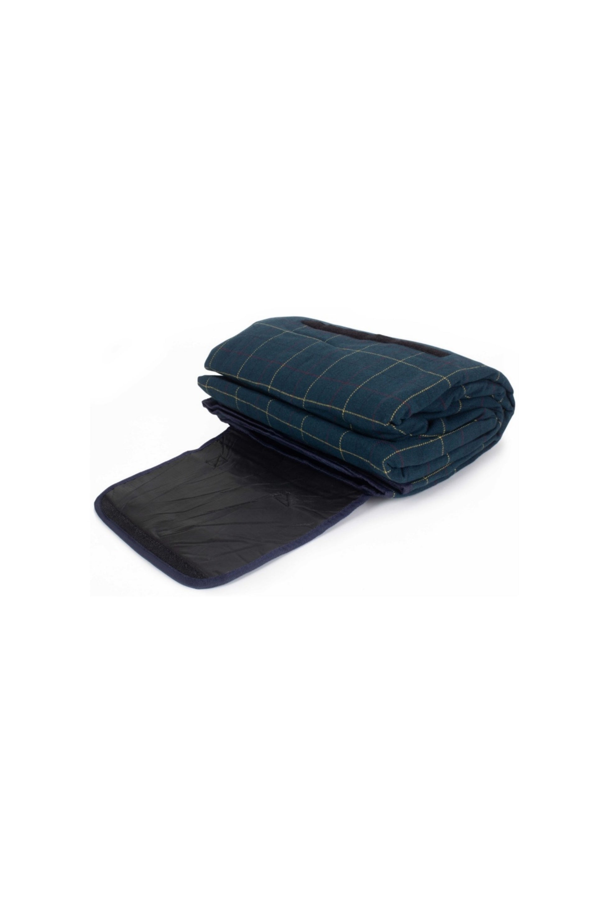  MBF92E Blue Tweed Picnic Blanket