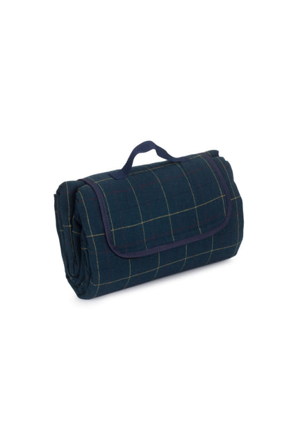  MBF92E Blue Tweed Picnic Blanket