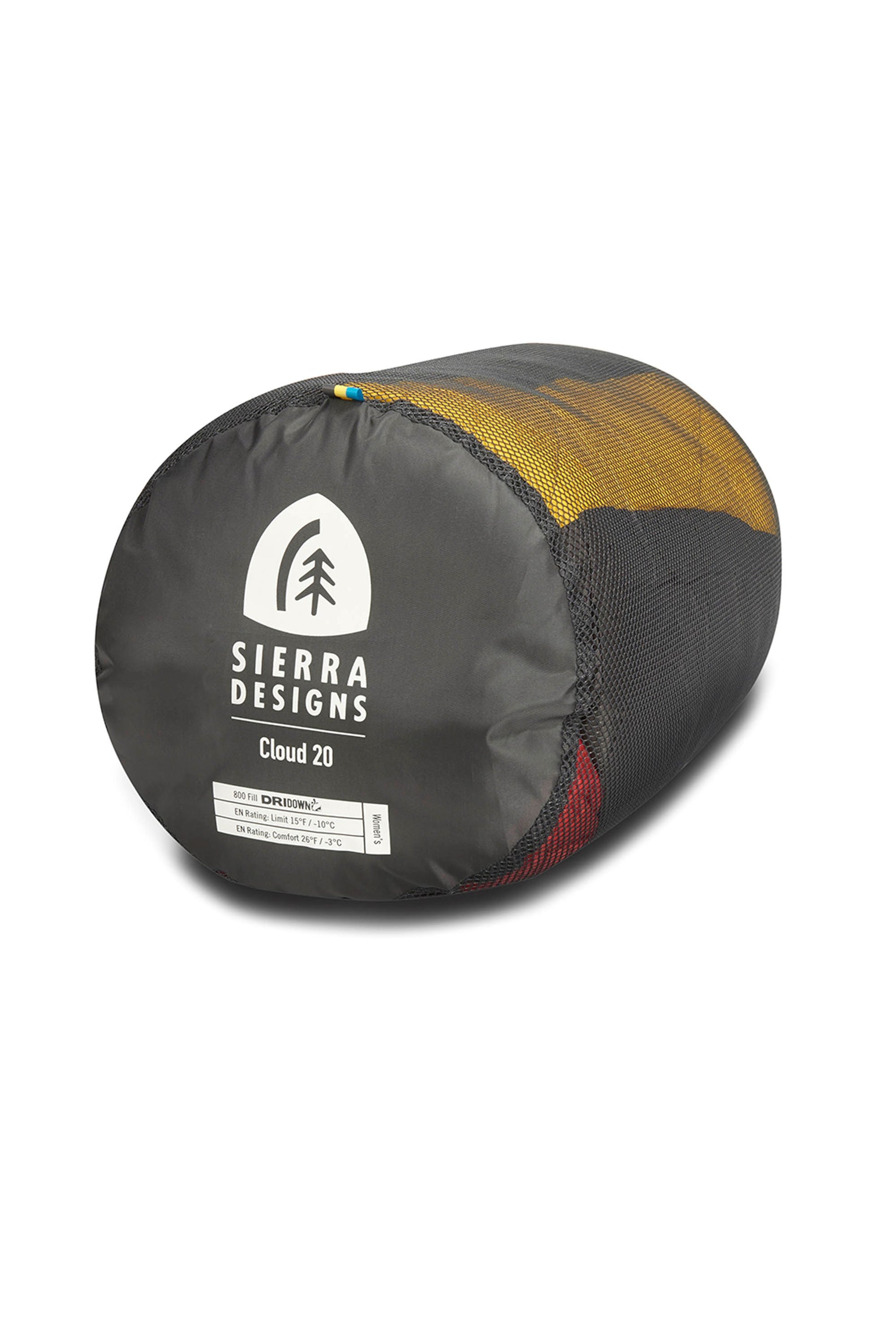 Sierra Designs MC097E Cloud 20 Womens 800 Dridown Sleeping Bag