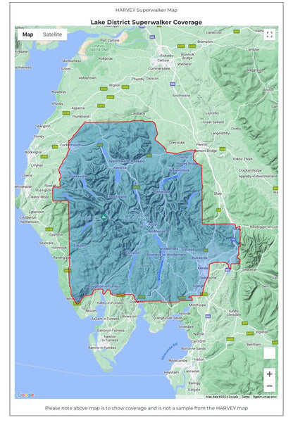  MC1149 Lake District Superwalker Map Set
