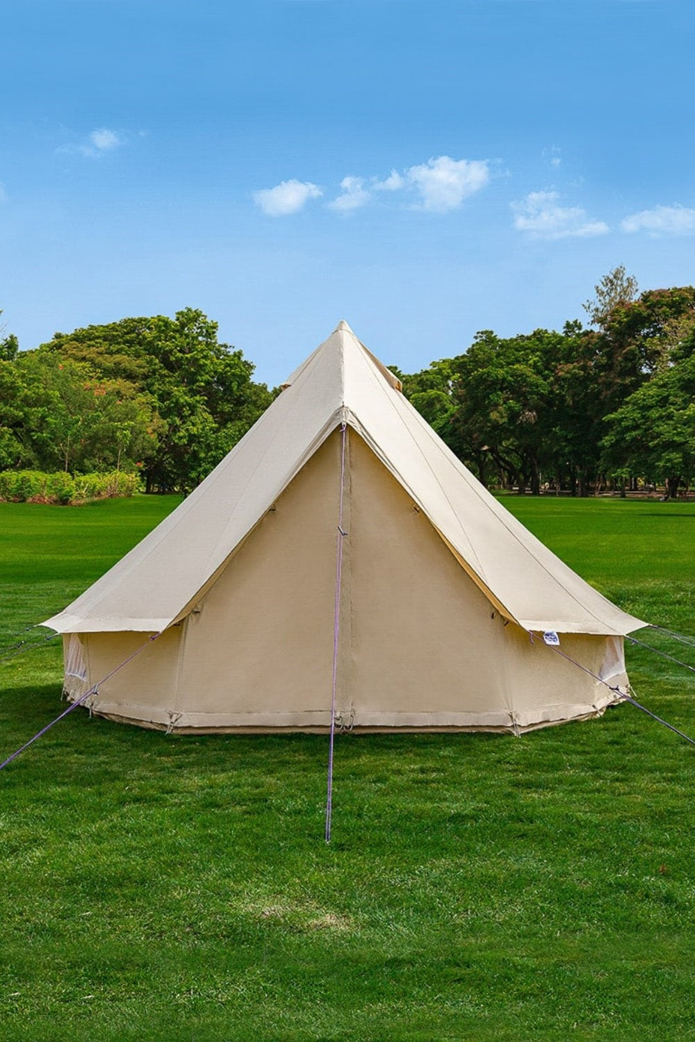  3m Bell Tent Canvas Lite 200gsm